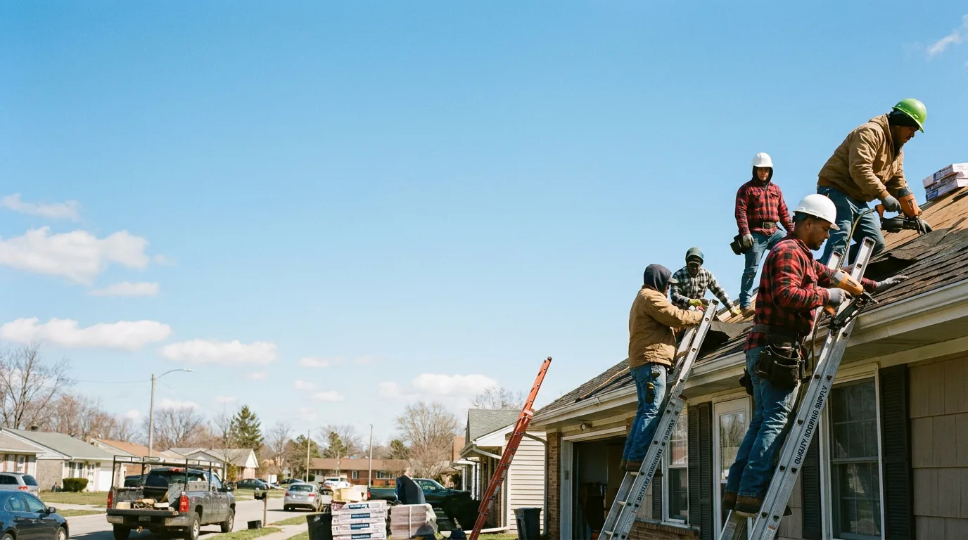 Roofing in Hernshaw, WV near me
